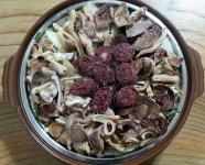 푸짐한순대국