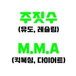 아산 탕정 주짓수 킥복싱 MMA