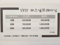 와이핏 퍼스널트레이닝