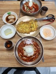 남포육전밀면 통영굴국밥