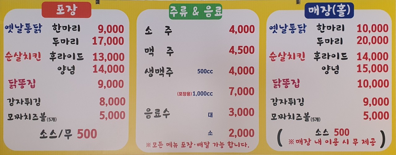 원조옛날통닭 이미지