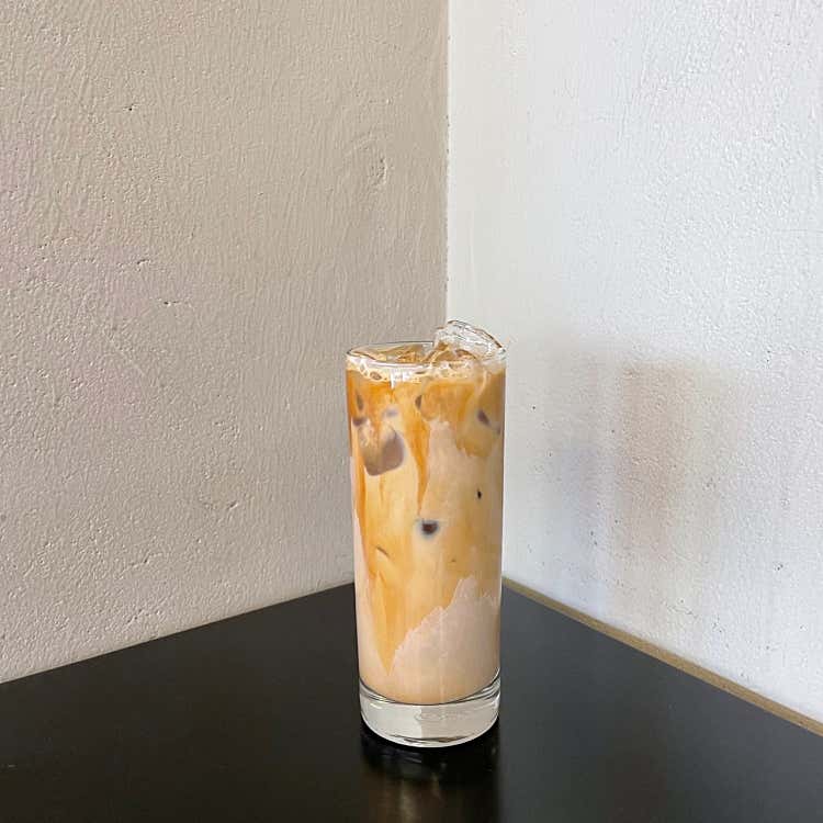 바닐라빈 라떼
