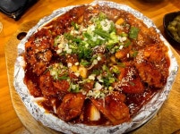 훌랄라참숯바베큐치킨 오창1점