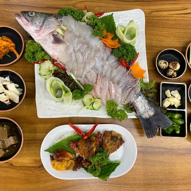 장봉막횟집 생선회 대표 사진