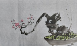 수묵화 동양화 문인화 화실