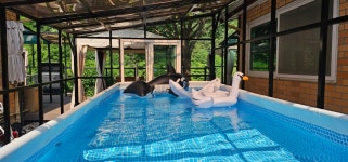 계곡에풍덩펜션캠핑장