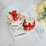 그리메떡 앙금플라워떡케이크