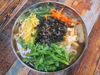 충무동비빔칼국수