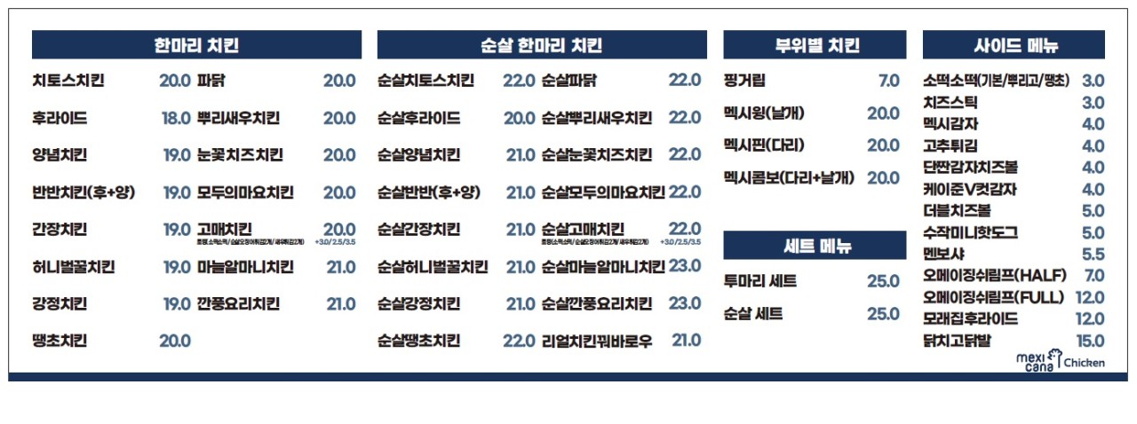 멕시카나치킨비엔날레점 이미지