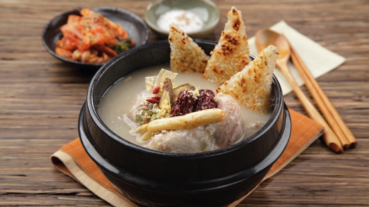 송화삼계탕