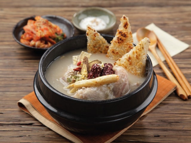 송화삼계탕