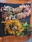 막썰어 회 산오징어&얼음물회