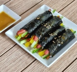 자유시장꼬마김밥,왕호떡
