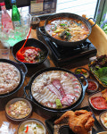 지극정성 회 포차