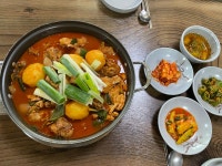 송림막창전골