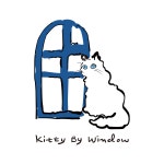 창 너머 고양이