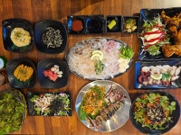 막썰어 회 산오징어&얼음물회