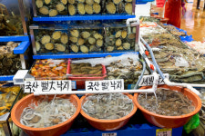 대신꽃게 노량진 수산시장