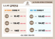 에이플러스짐휘트니스 금릉역점 헬스&PT