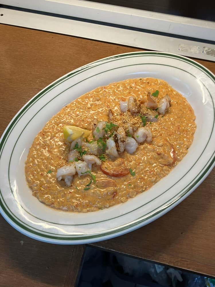 새우로제 리조또