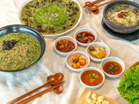 산방산수두리보말칼국수