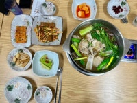 청송능이한방백숙
