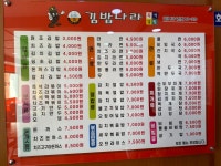 김밥나라옥산점