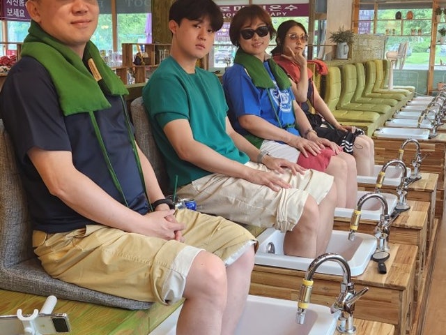허브힐족욕카페