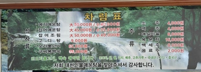 대천민물매운탕