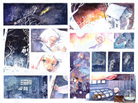 애니섬만화웹툰미술학원 광주지점