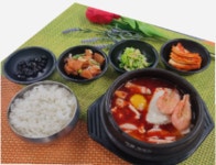 식당가 동명휴게소 부산방향