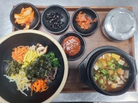 식당가 동명휴게소 부산방향