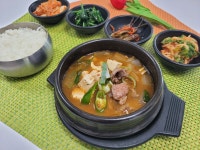 식당가 동명휴게소 부산방향