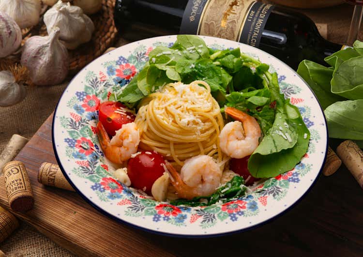 Oil Pasta_감베리 루꼴라