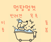 해운대애견미용 멍탕멍컷