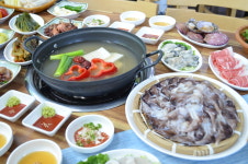 선창가 새조개 하모 샤브샤브