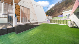 가평 아이섬 풀 글램핑