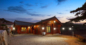 휴양림통나무집