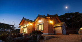 휴양림통나무집