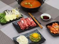 부평버섯샤브칼국수