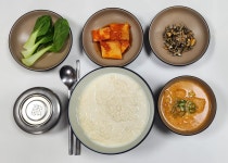 해콩 손두부 밥상