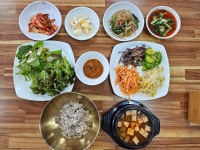 진칼국수보리밥
