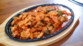 불타는 조개구이