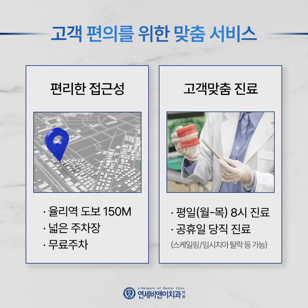 연세비앤이치과의원 광고