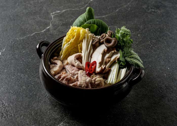 닭고기 누룽지나베