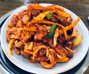 토종오리더덕구이