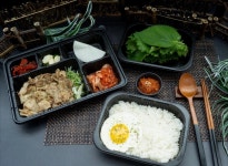 8900원 삼겹살비빔밥 사림점