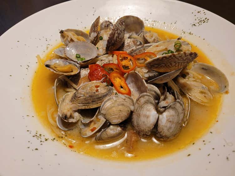 바지락술찜