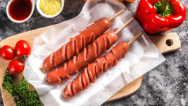 옥길에꼬치닭