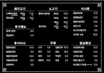 용현동 사리원냉면숯불갈비냉면